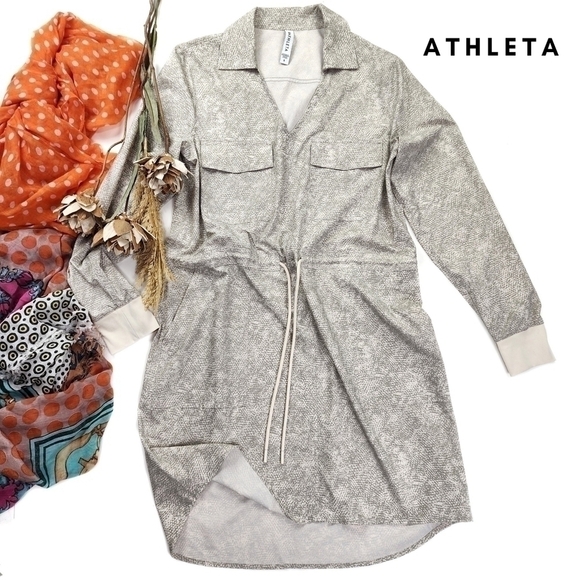 New Athleta Beige Dress Size S - Picture 1 of 16